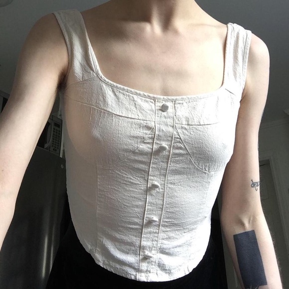 Cream Corset - Picture 1 of 4